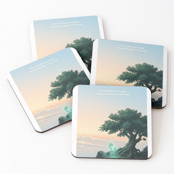 Item preview, The First Step Toward the Peak designed and sold by aashcreat.