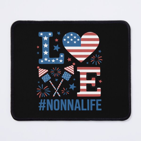 Item preview, Nonna Life Love USA Flag Grandma 4th of July Family designed and sold by grounabslaninal.