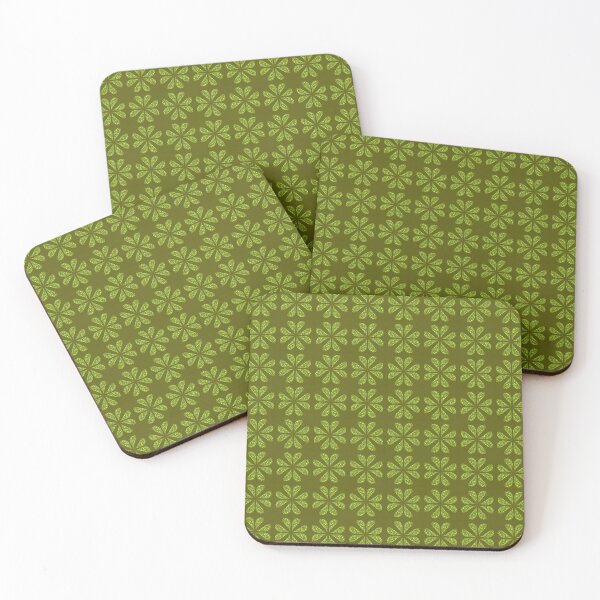 Item preview, Green Dot Flower designed and sold by AuntieDa360.