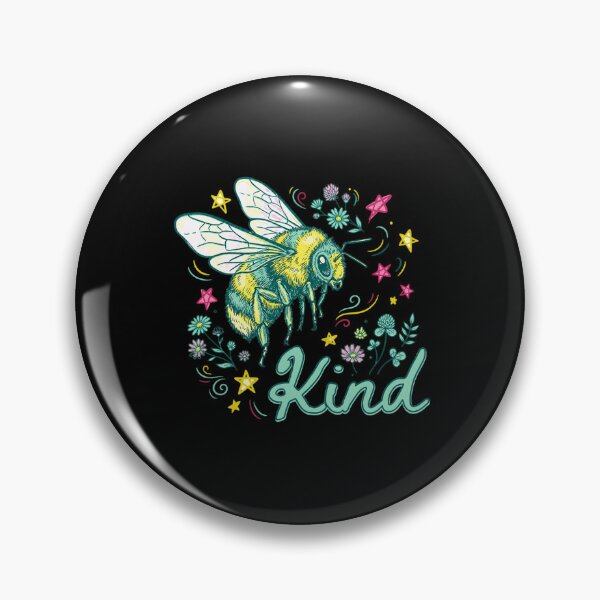 Item preview, Be Kind Png, Kindness Striped Mental Health Design, Preppy Summer Bee designed and sold by MBSdesingArt.