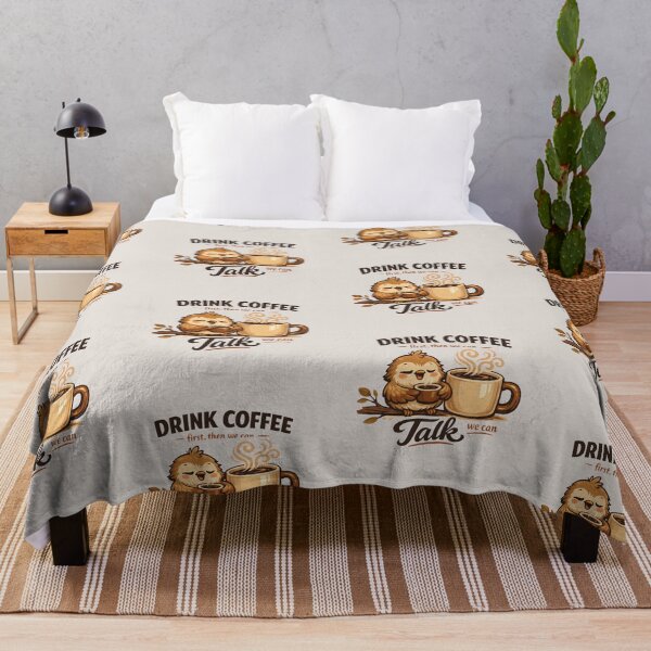 Item preview, Drink Coffee First Then We Can Talk Cute Owl Coffee Lover Design designed and sold by AbeiiStore.