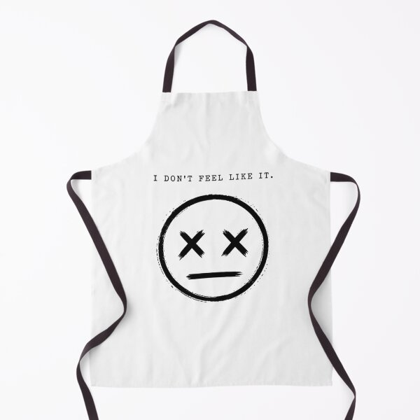 Item preview, I Don’t Feel Like It Face designed and sold by Grim Static.