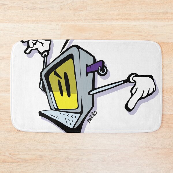 Aperçu de l'œuvre autocollant de personnage de graffiti créée et vendue par Danny Awes Graffiti.