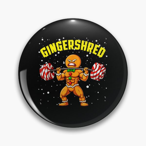 Item preview, Gingershred Gingerbread Gym Christmas  designed and sold by eliramaison.