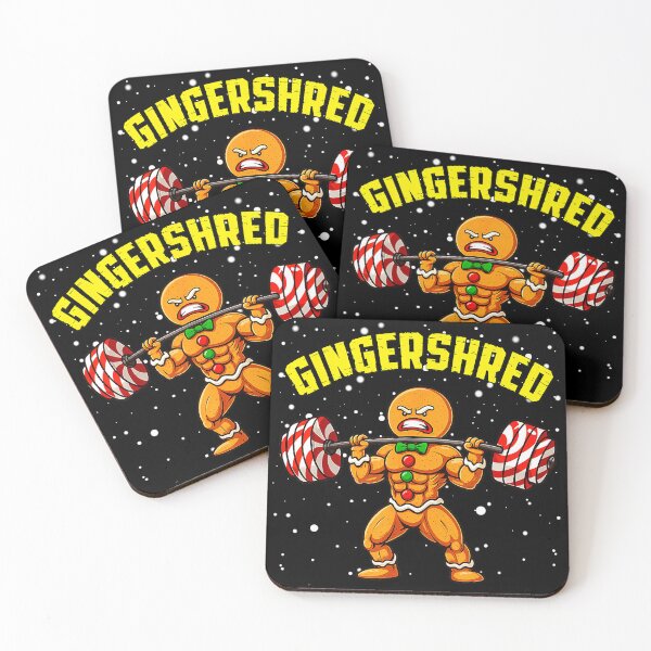 Item preview, Gingershred Gingerbread Gym Christmas  designed and sold by eliramaison.