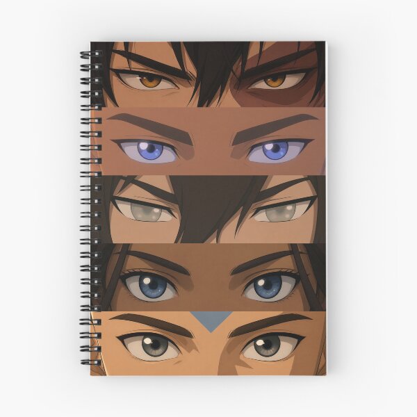 Item preview, Avatar Aang Movie Eyes - Zuko, Sokka, Aang, Katara, Toph designed and sold by Cat-and-Panda.