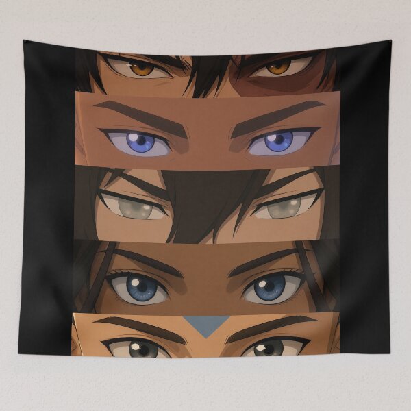Item preview, Avatar Aang Movie Eyes - Zuko, Sokka, Aang, Katara, Toph designed and sold by Cat-and-Panda.