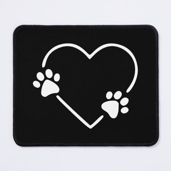 Item preview, Heart Paw Print Love Outline Minimalist Pet designed and sold by Dmo3HarkoArt.