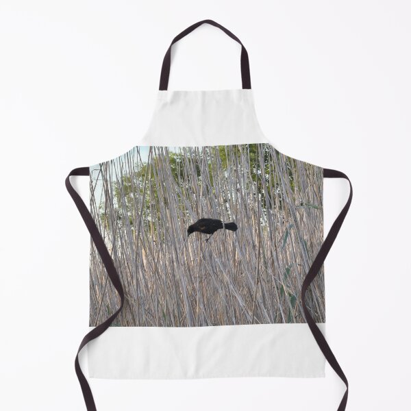 Item preview, Song of the Wetlands: Red-Winged Blackbird in Cattails. designed and sold by Pearls1.