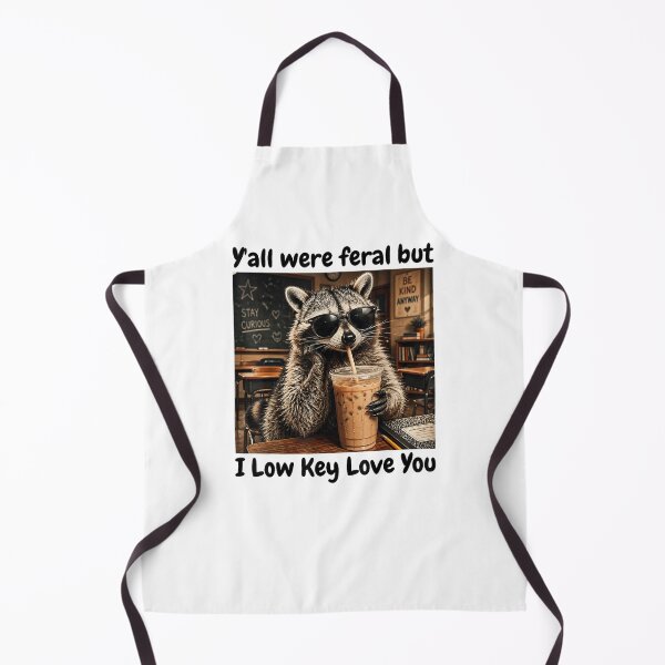 Item preview, Y'all were Feral But i Low Key Love You designed and sold by Bralipse.