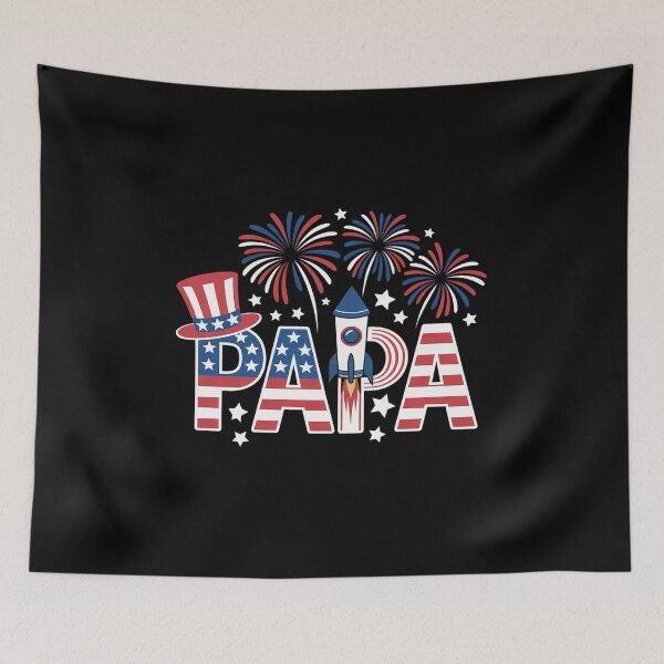 Item preview, PAPA 4th July US Flag Firecracker Fireworks Lover Patriotic designed and sold by grounabslaninal.