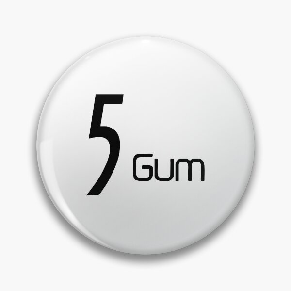 Item preview, Minimalist 5 Gum Sensory Experience Logo designed and sold by mseopr.