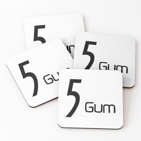 Item preview, Minimalist 5 Gum Sensory Experience Logo designed and sold by mseopr.