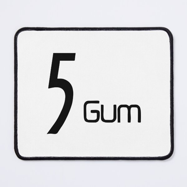 Item preview, Minimalist 5 Gum Sensory Experience Logo designed and sold by mseopr.