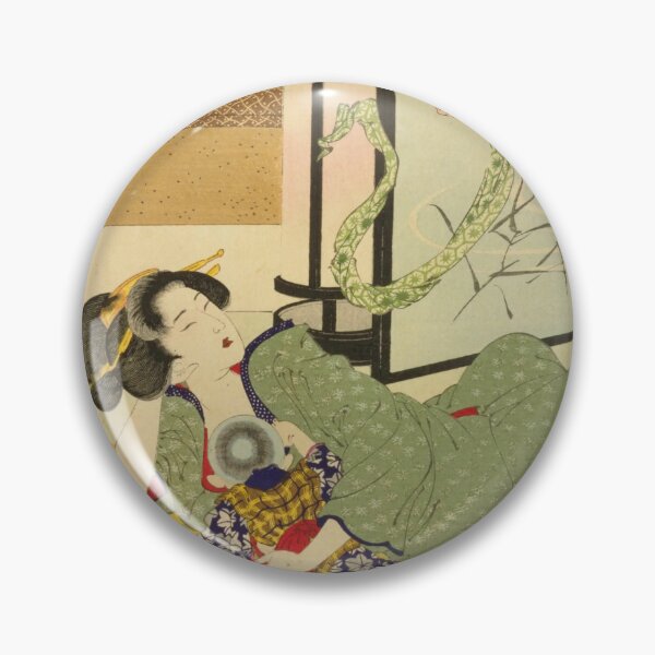 Item preview, Yotsuya Kaidan Traditional Japanese Ghost Story Art designed and sold by Zen-Heart-Paws.