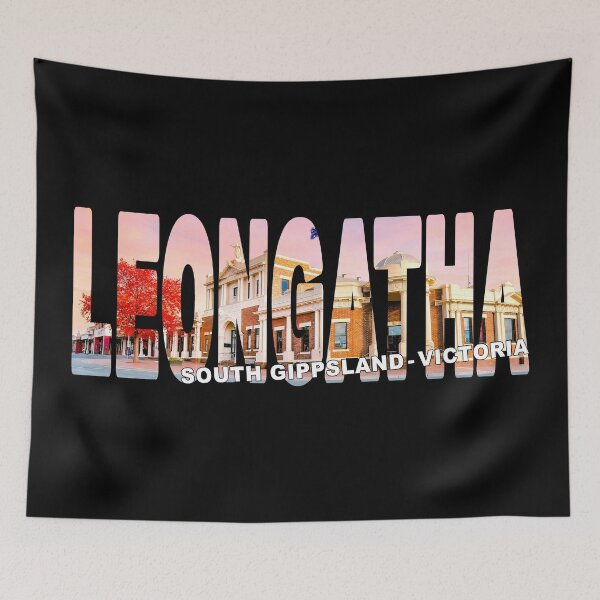 Item preview, LEONGATHA South Gippsland Victoria - Main Street Town Centre Sunrise designed and sold by Adam Gormley.