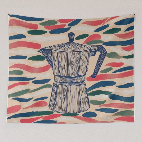 Item preview, Colourful Moka Pot designed and sold by Branka Kodzoman.