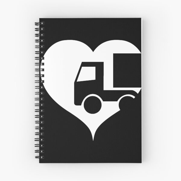 Item preview, Truck truck driver heart designed and sold by RetroFuchs.