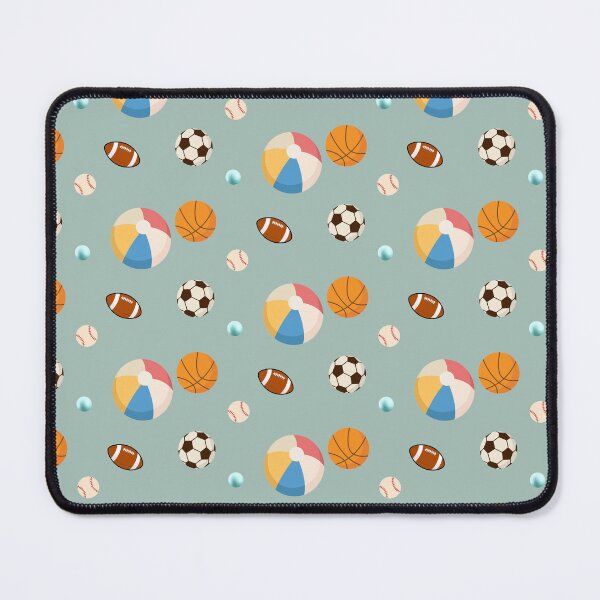Item preview, Sports Balls Stickers Prints Posters Wall Art Magnet Home Coffee Cup Decoration TShirt Stationary Notebook Magnet Hat Kitchen Work School Office Redbubble Shop  designed and sold by Saritas Boutique Shop.