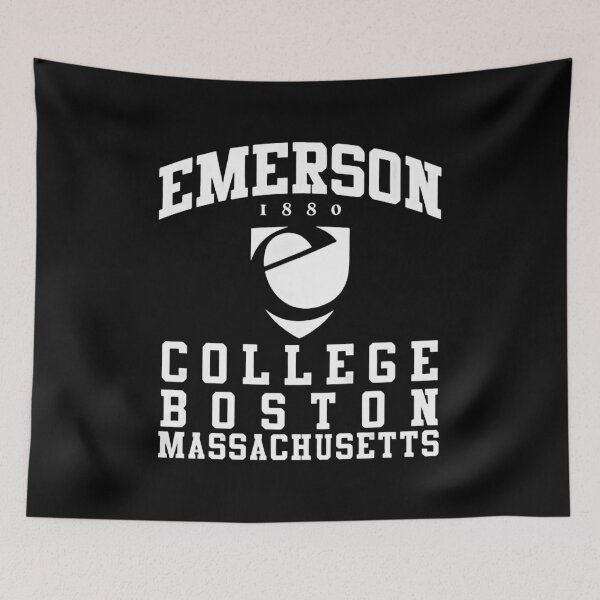 Item preview, Emerson College Boston Massachusetts Vintage University Typography designed and sold by TEACHERMADEIT.