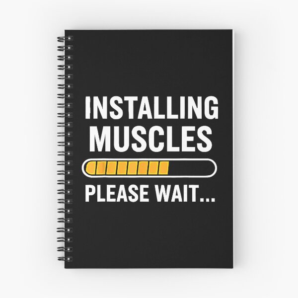 Item preview, Installing Muscles Please Wait Gym Humor designed and sold by eliramaison.