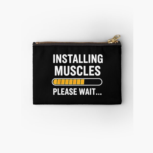 Item preview, Installing Muscles Please Wait Gym Humor designed and sold by eliramaison.