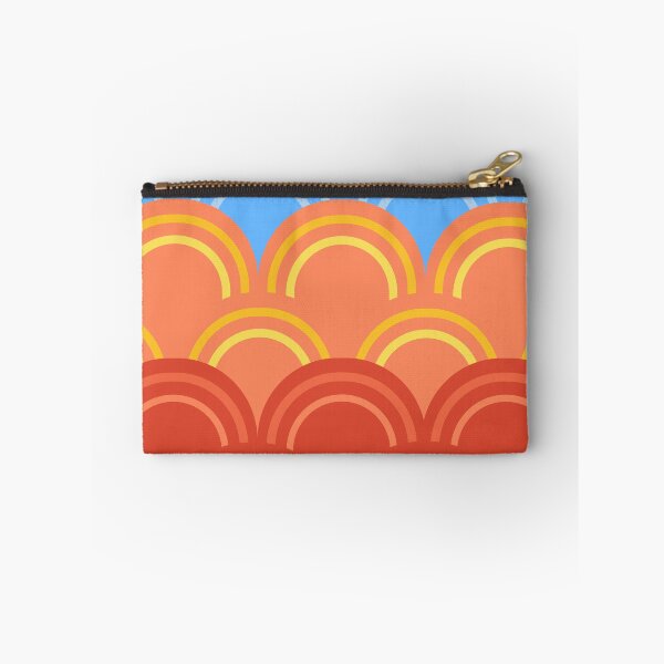 Item preview, Retro Pop Rainbow Arcs - Mid Century Modern Abstract Pattern designed and sold by Luckymoon2000.