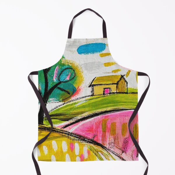 Item preview, Pink Sun Countryside Painting designed and sold by Modaozushi216.