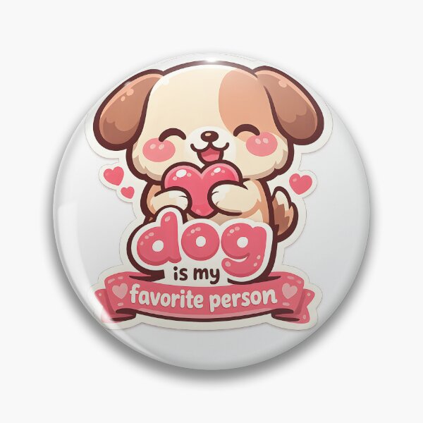 Item preview, Dog Is My Favorite Person Cute Design | Dog Lover Gift designed and sold by Naviora.