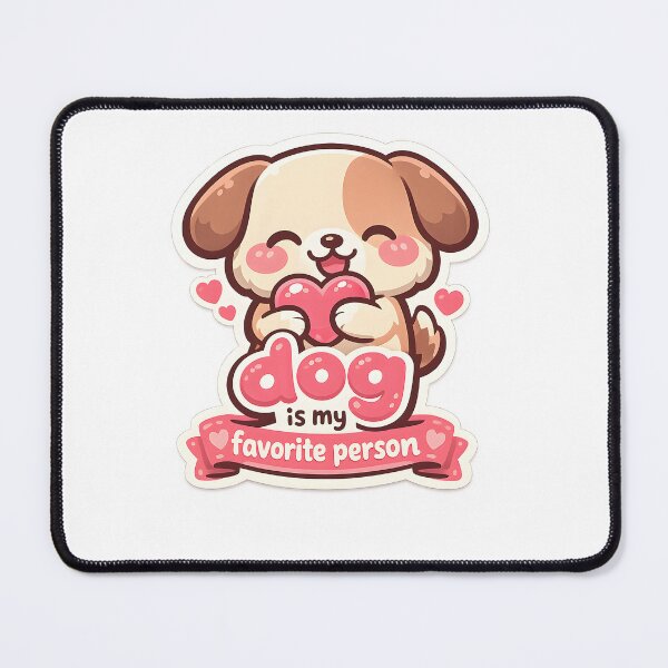 Item preview, Dog Is My Favorite Person Cute Design | Dog Lover Gift designed and sold by Naviora.