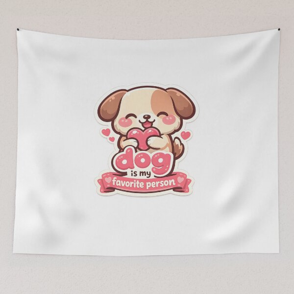 Item preview, Dog Is My Favorite Person Cute Design | Dog Lover Gift designed and sold by Naviora.