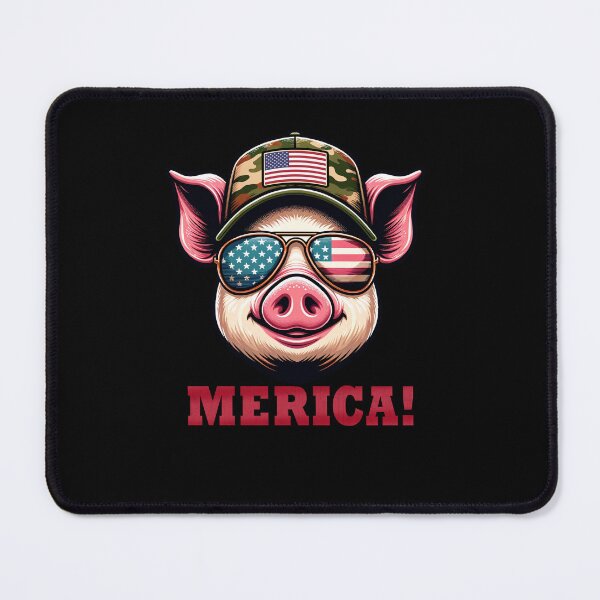 Item preview, Funny Pig 4th July USA Flag America Boys Girls Kids designed and sold by rafaeltto.