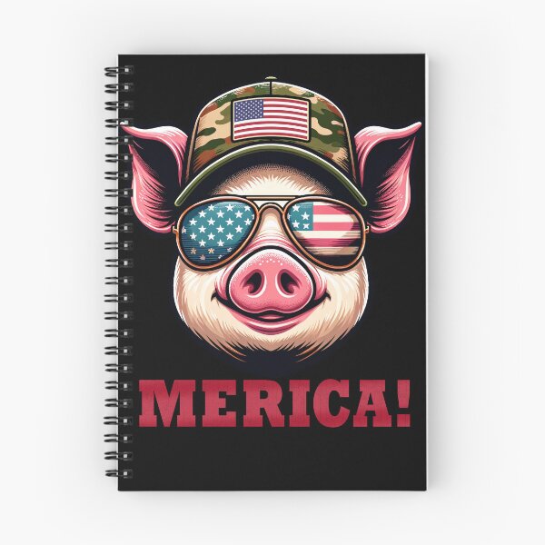Item preview, Funny Pig 4th July USA Flag America Boys Girls Kids designed and sold by rafaeltto.