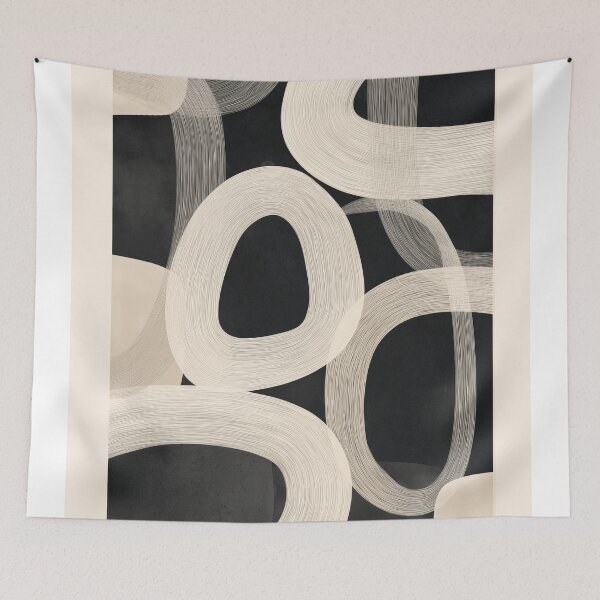 Item preview, Soft Forms - Abstract Minimalist Line Art designed and sold by Branka Kodzoman.