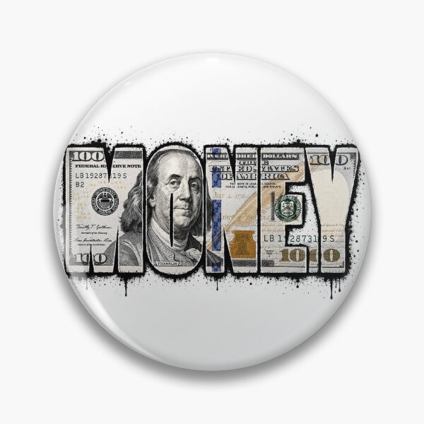 Artikelvorschau, Geld-Dollar-Schein-Graffiti-Aufkleber | Ben Franklin 100-Dollar-Federal-Reserve-Aufkleber für urbane Straßenkunst entworfen und verkauft von ClickToSticker.