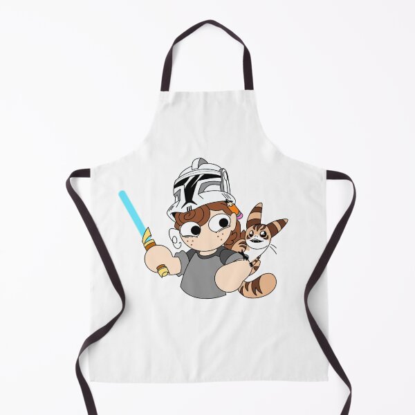 Item preview, Star Wars Fan Art with Loth Cat, lightsaber and Clone Helmet designed and sold by HBOriginalsArt.