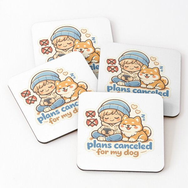Item preview, Plans Canceled For My Dog Funny Design | Introvert Dog Lover designed and sold by Naviora.