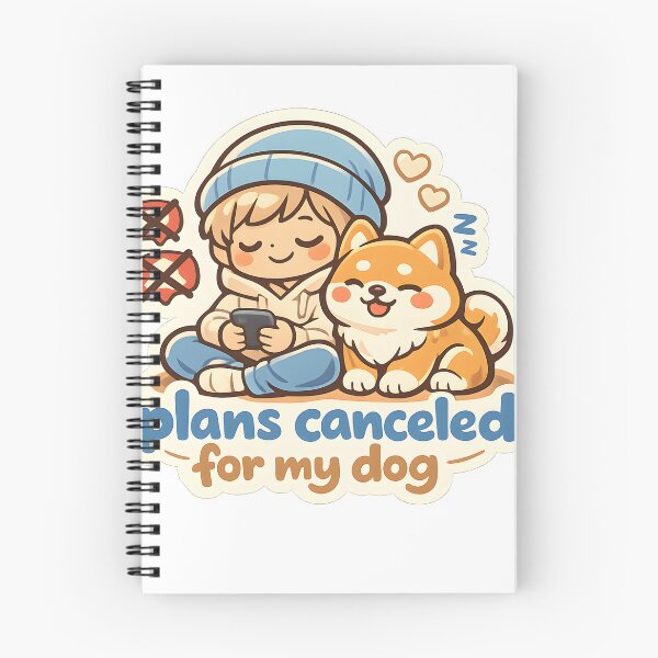 Item preview, Plans Canceled For My Dog Funny Design | Introvert Dog Lover designed and sold by Naviora.