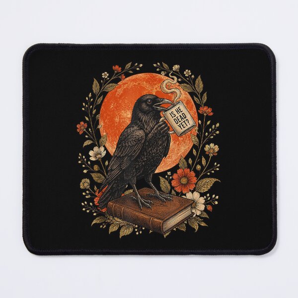 Item preview, is He Vintage Dead Yet Dark Crow Raven Bird Humor designed and sold by Bralipse.