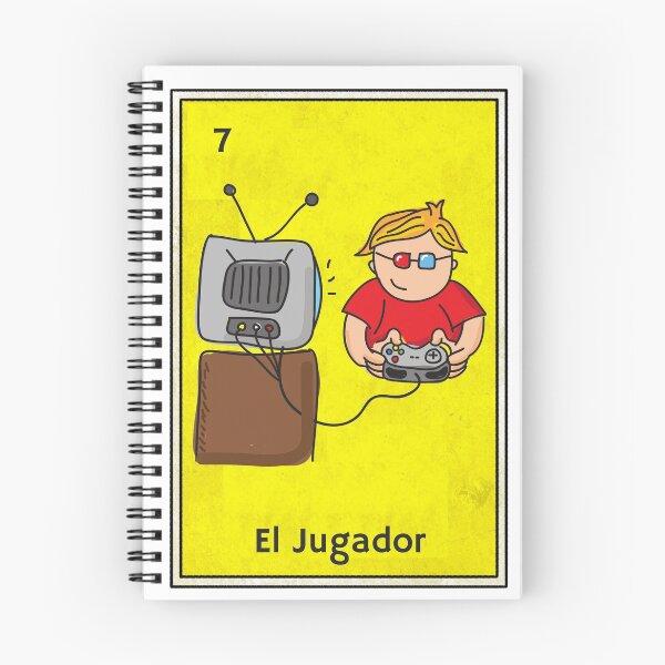Aperçu de l'œuvre El Jugador La carte de loterie mexicaine Gamer créée et vendue par casadeloteria.