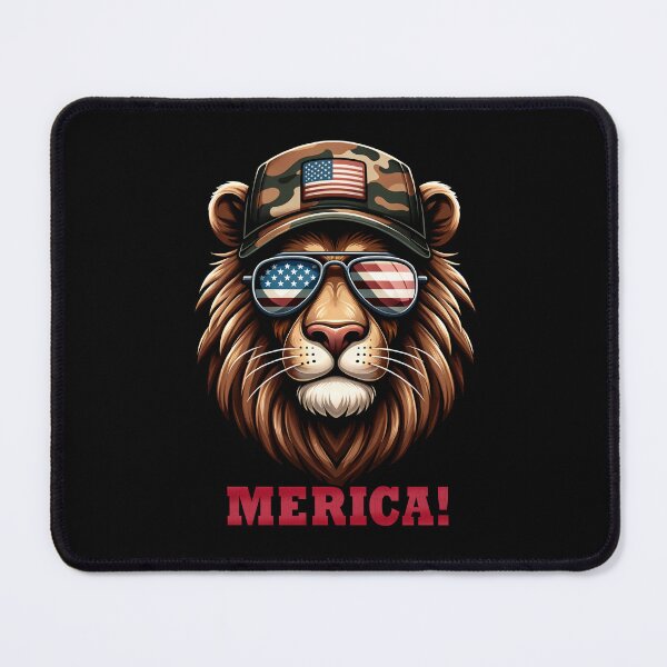 Item preview, Funny Lion 4th July USA Flag America Boys Girls Kids designed and sold by rafaeltto.
