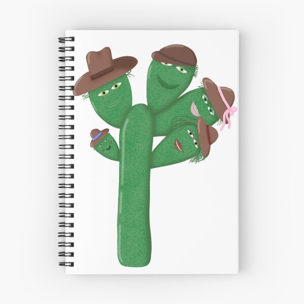 Item preview, Familia de cactus occidentales designed and sold by VisualisedDesignsNZ.