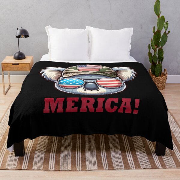 Item preview, Funny Koala 4th July USA Flag America Boys Girls Kids designed and sold by rafaeltto.