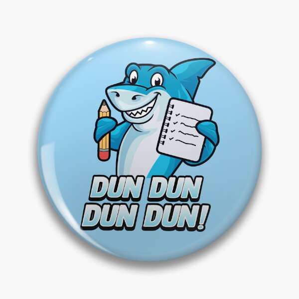 Item preview, Shark graduation design – Dun dun dun achievement joke designed and sold by messy-nessie.