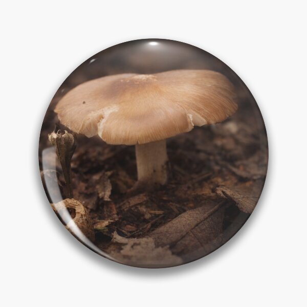Item preview, Tan Wild Mushroom on Forest Floor - Ozark Nature Photography designed and sold by Blossom-Breeze.