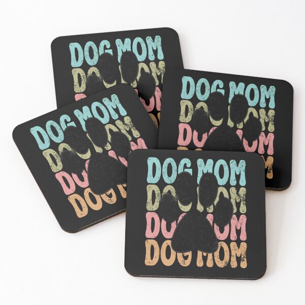 Item preview, Dog Mom Retro Paw - Premium Unisex for Pet Lovers designed and sold by BrionnaDani.