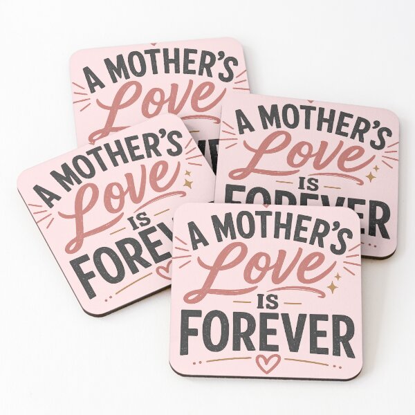 Item preview, A Mother’s Love Is Forever Typography designed and sold by HOPPER420.