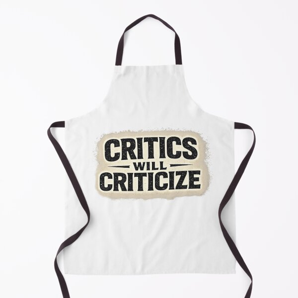 Item preview, Critics Will Criticize Typography Motivational Design designed and sold by Lovestickerco.