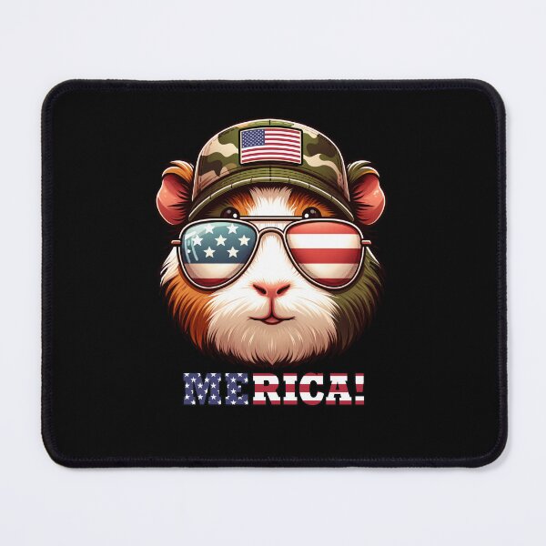 Item preview, Funny Guinea Pig 4th July USA Flag America Boys Girls Kids designed and sold by rafaeltto.