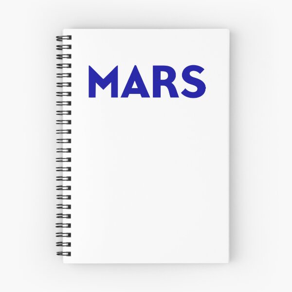 Item preview, Mars Blue Bold Minimalist Typography designed and sold by mseopr.